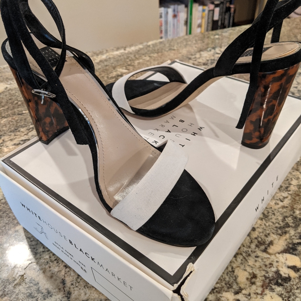 White house black market heels/sandels
